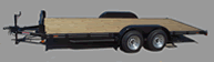 7000# Tandem Axle Flatbed Trailer